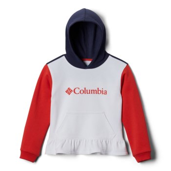 Columbia Park, Sudaderas Con Capucha Blancos Azul Marino Para Niña | 941572-MGE